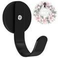 thumbnail image 3 of FUYGRCJ Magnetic Wreath Hanger 1.6 Inch Wreath Hook Scratch Free Wreath Holder Hook Heavy Duty Wreath Hanger Door Hook for Metal Doors Black, 3 of 10