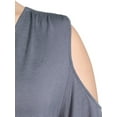 thumbnail image 4 of Terra & Sky Women's Plus Size Cold Shoulder T-Shirt, 4 of 5