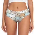 thumbnail image 1 of Balery Lovely Bear Ropa Interior de Algodón para Mujer con Dibujo – Braguitas Cómodas y Elásticas, Estilo Clásico-4X-Large, 1 of 6