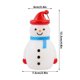thumbnail image 3 of ¡Descuento Extra!, Adornos navideños, adornos portátiles, nueva luz nocturna, LED, muñeco de nieve luminoso, accesorios de decoración colgantes Akmoler, 3 of 6