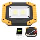 thumbnail image 5 of Lámpara de advertencia LED con carga USB, foco COB para cuentas cuadradas de emergencia para acampar al aire libre, 5 of 8
