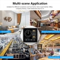thumbnail image 3 of 2X Tuya T3E Panel Switch Touch Screen Panel EU Smart Control Panel Switch Zigbee Smart Home Wall Push Light Switch,White, 3 of 8