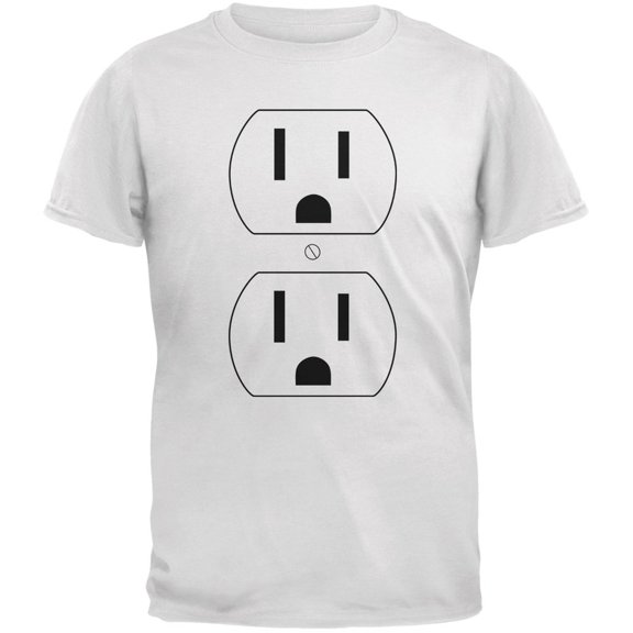 Halloween Outlet Costume White Youth T-Shirt - Youth X-Large