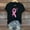 Black, variant on CLOISE Breast Cancer Shirts for Women Short Sleeve Round Neck T Shirts Ribbon Pink Breast Cancer Awareness Blouses Trendy Loose Tops Cancer Fight Fall Clothes Black XL