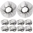 thumbnail image 1 of 10 pcs Women Hairnets Mesh Wig Caps Net Mesh Hair Nets Invisible Hairnets for Party, 1 of 6