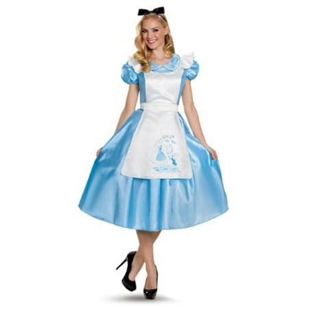 Alice in Wonderland Classic Alice Deluxe Adult Costume