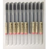MUJI Gel Ink Ballpoint Pens 0.7mm Black color 10pcs
