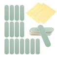 thumbnail image 1 of 20PCS 3.54inch Rectangle Plastic Silver Polishing Stick Cleaning, 1 of 1