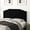Velvet Black-queen, variant on Queen Size Headboard Only, Velvet Wall Mounted Headboard Queen Size for Adjustable Bed, Modern Vertical Channel Design with Curved Tufted Upholstered Head Board and Luxury Soft Padded, Gray