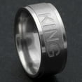 thumbnail image 6 of King or Queen 6 or 8mm Stainless Steel Wedding Band Ring Men or Women by Ginger Lyne, 6 of 7