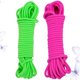 thumbnail image 5 of cuerdas de saltar para niños, juguetes para estudiantes, bandas elásticas para saltar, juguetes para exteriores, para la escuela (5 metros, verde y rosa), 5 of 5