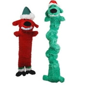 Christmas Dog Toy Loofa 2-Pack