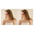 thumbnail image 3 of Naiovety Artificial Green Vine Leaves Garland Ribbon Headband Home Making Leaf Craft Tipo 1 2piezas, 3 of 6