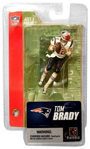 Tom Brady Michigan Wolverines Patriots Jersey Custom 6" Figurine Mcfarlane EQUIPE 