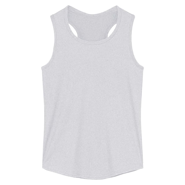 Débardeurs Moulants en Coton pour Filles, Enfants, Unis, Col Rond, Sans Manches, Camisoles d'Été Extensibles et Ajustées