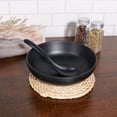 thumbnail image 4 of Tineasur  Black Noodle Bowl Antirust Sturdy Elegant Design for Home, 4 of 7