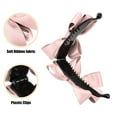 thumbnail image 4 of 1 Pc Lace Hair Claws Lace Bow Hair Clips Large Pink Bowknot Hair Clips Hair Accessories for Girls Women, 4 of 7