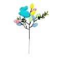 thumbnail image 2 of ddioayh Easter Floral Picks Artificial Flower Stem-Shapes with Berry Egg Easter Spring Bunny Decoration 28cm for Home Festival Decor, 2 of 6