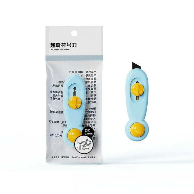 2025 New Magnetic Box Cutter, Retractable Letter Opener Envelope Slitter Utility Knife, Mini Package Opener Envelope Mail Letter Box for Cardboard, Crafts & Daily Use