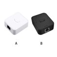 thumbnail image 1 of pitrice Network Switch 1000Mbps No Interference Gigabit Switches Digital High Reliability Networking Switcher Electrical Desktop White Black, 1 of 6