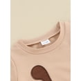 thumbnail image 5 of vera natura Toddler Boy Summer Outfits Short Sleeve Round Neck T-Shirt with Dinosaur Print Shorts 2Pcs Set, 5 of 8