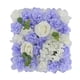 thumbnail image 5 of Panel de flores artificiales Regalos del día de San Valentín Fondo de flores rosas para Púrpura, 5 of 9