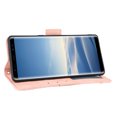 thumbnail image 5 of Case for Samsung Galaxy Note 8 Cover Adjustable Detachable Card Holder Magnetic closure Leather Wallet Case - Pink, 5 of 5