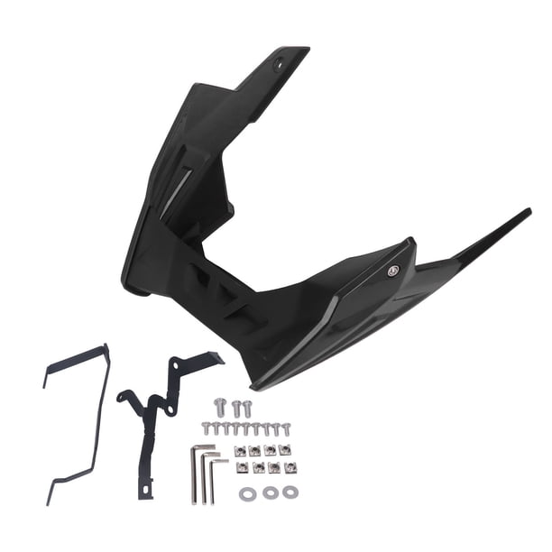 Cubierta protectora de motor de motocicleta de superficie lisa, reemplazo para F900R 2020-2022 Negro