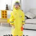 thumbnail image 2 of Imperméable Transparent pour Enfants avec Design de Dessin Animé Mignon Manteau à Bordure à la Mode pour Jeu Extérieur, 2 of 5