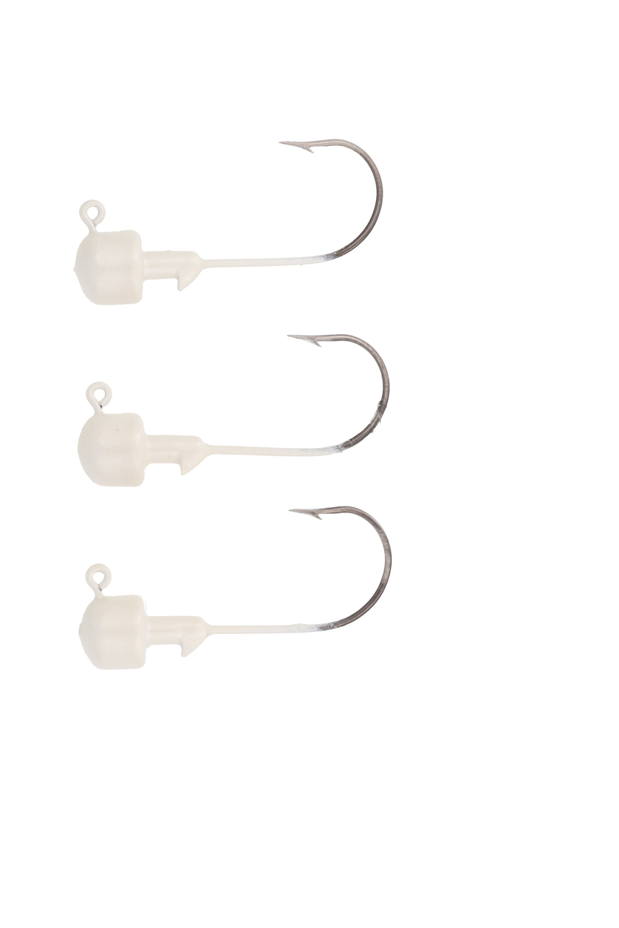 Lazer Sharp Tin Ned Jig Head - 3 pack - Hook size 2/0 - 1/5 oz - Pearl