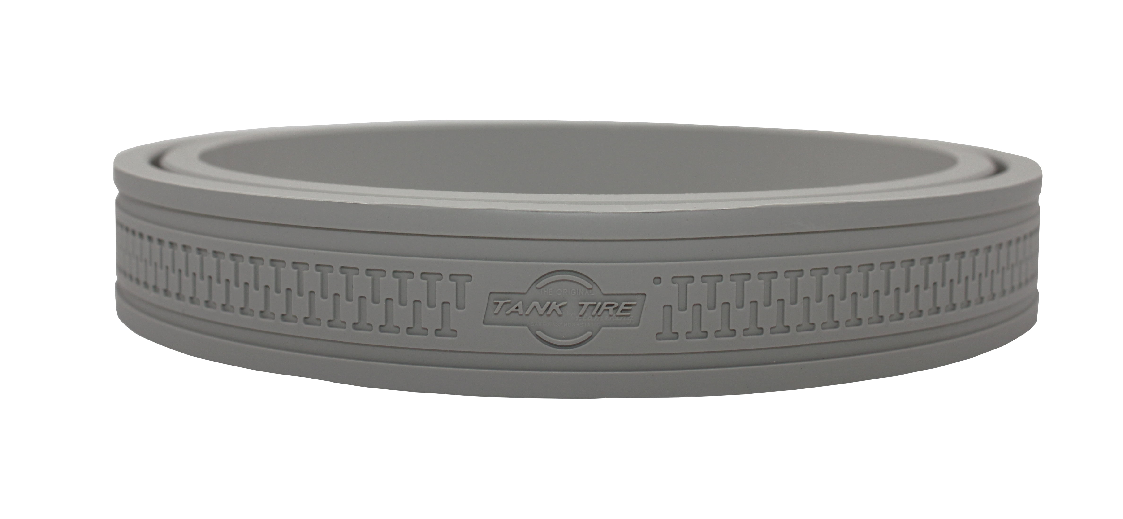 Flame King TankTire Propane Tank Ring Base – Protective Rubber Holder for 20-40LB Propane Cylinders – Prevents Rust Stains & Surface Damage