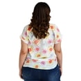 thumbnail image 3 of Blusa juvenil con nudo Roman Fashion Tallas Extras 1965 Blanco 40, 3 of 6