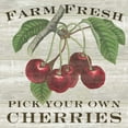 thumbnail image 2 of Schlabach, Sue 20x20 White Modern Wood Framed Museum Art Print Titled - Farm Fresh Cherries, 2 of 4