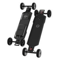Maxfind Black All Terrain Electric Skateboards, 38"