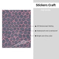 thumbnail image 3 of Crystal Paste 10.4×7.8in Good Viscosity, Bright Color And Eye-Catching Easy To Distinguish For Glass Metal Plastic Snake Skin Print Style Palevioletred_1, 3 of 8