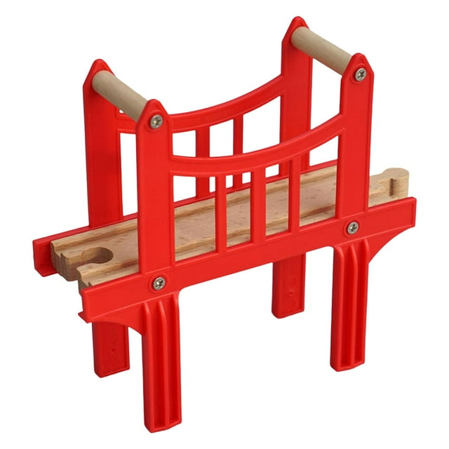 ZheElen Durable Wooden Track Bridge Accessory Train Set Inspiring Kids Through Engaging Play And Learning Durable. Creativity