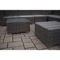 thumbnail image 3 of Oakland Living Borneo Modular Resin Wicker 8 Piece Sectional Patio Conversation Set, 3 of 5