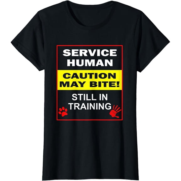 Funny Human Training Dog Walker T-Shirt