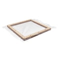 thumbnail image 1 of WASHWEPE Papermaking Mesh Paper Making Screen Light Yellow 1Pcs Reusable DIY Activities for Friends, 1 of 8