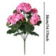 thumbnail image 2 of 6 piezas de geranios con ramas ajustables, flores de seda de larga duración para interior y exterior, 2 of 3