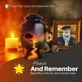 thumbnail image 5 of Yatskia Sunset Halloween Urns for Human Ash Adult Brother and Sister, Large Funeral Urn for Ashes for Women, Mini Cremation Urns for Human Ashes Adult Man, (Classic 10 Inch and 3 Inch), 5 of 8