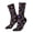2 Black-2, variant on Vinyl Records Musical Notes Print Adult Socks for Men & Women,Calf Socks, Ankle Socks,Boots Socks,Breathable Casual Sock,Unisex Crew Socks