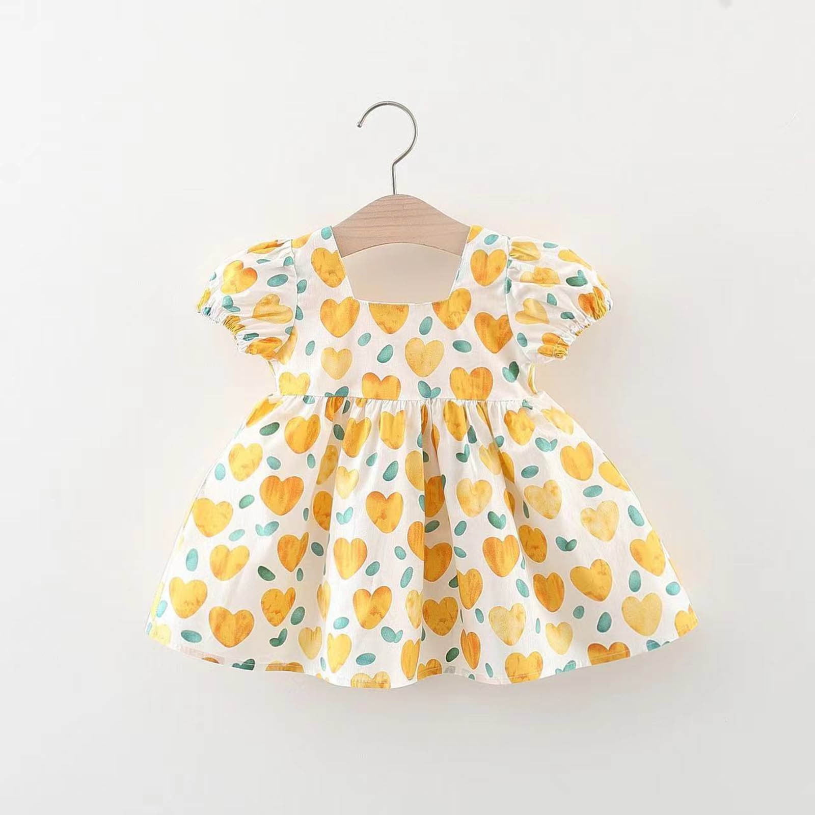 Zwiiyzr 2025 6M-3Y Newborn Baby Girl Clothes Toddler Cotton