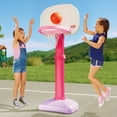 Little Tikes TotSports Kids Basketball Set with Adjustable Height and
