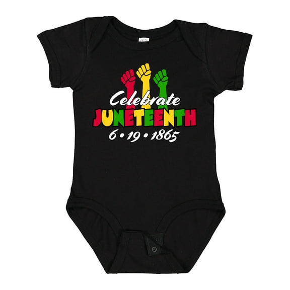 Inktastic Celebrate Juneteenth 6-19-1865 Boys or Girls Baby Bodysuit