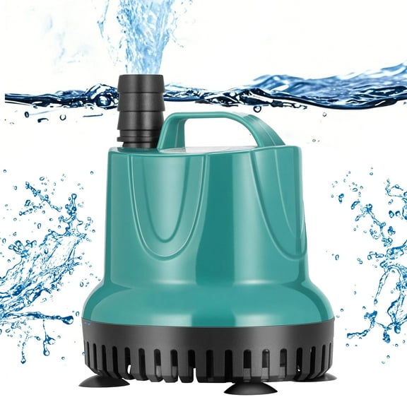 Fountain Pump, 220 GPH Water Pump for Fish Tank, Pond Pump, Ultra Silence Circulation Multifunctional Water Pump, Submersible Water Pump for Fish Tank, Pond, Aquarium, Hydroponic Systems