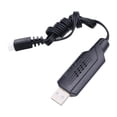 thumbnail image 1 of Cable de carga USB de 7,4 V, adaptador de carga para juguetes de control remoto, repuestos con indicadores LED, resistente para coche RC, conector, 1 of 10
