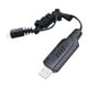 thumbnail image 1 of Cable de carga USB de 7,4 V, adaptador de carga para juguetes de control remoto, repuestos con indicadores LED, resistente para coche RC, conector, 1 of 10