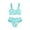 Blue; Swimsuit Sets, variant on Girls Beachwear Summer Shell Print Split Swimsuit Playful Bikini Cute for Little Fashionistas Blue 3 Years-4 Years