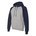 thumbnail image 2 of Russell Athletic Men's Dri Power Colorblock Raglan Hooded Pullover Sweatshirt, Style 693HBM, 2 of 3